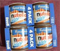 8pcs Nutella & Go Pretzell Snacks