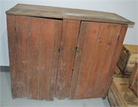 Antique Pine Jam / Storage Cupboard