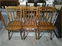 Vintage Oak Chairs