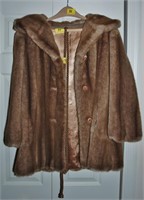Ladies' Simulated Fur Coat by Career Original