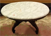 Lot #128 3 Pc. Victorian Revival Marble top