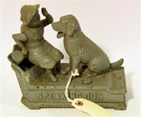 Lot #92 Speaking Dog vintage mechanical bank