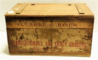 Lot #60 Primitive Clarke and Jones Brand