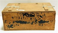 Lot #27 S.J. Bennetts Fords, MD wooden box