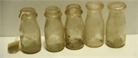 Lot #43 (6) City Dairy ½ pint bottles