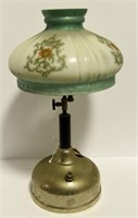 Lot #14 Non converted kerosene table lamp with