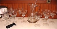Toscany Margarita & Libbey Wine Glass Sets