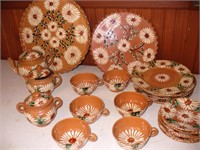 Hand Painted Mexican Pottery Dishes