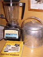 Retro Osterize Blender & Recipe Book/ Ice Bucket