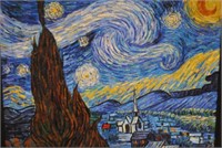 Original Oil of Van Gogh's Starry Night