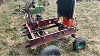 Portable Engine Stand On Rubber