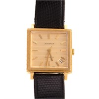 A Gent's 18K Juvenia Wrist Watch