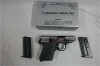 JIMENEZ ARMS MODEL J.A. 22 W/ TWO CLIPS