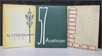 Lot Of 3 Vintage Austinian Yearbooks