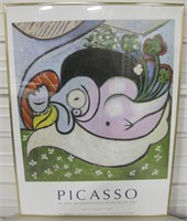 Framed Picasso Poster - 24" x 32"