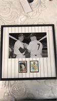 Joe DiMaggio Mickey Mantle Cards&Picture