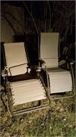Zero gravity chairs