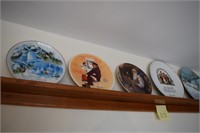 Lot of 7 Decorative Display Plates