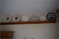 Lot of 5 Decorative Display Plates