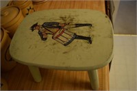 Revolutionary War Footstool