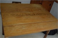 Antique Oak Drop Leaf Table