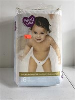 Premium diapers new open package