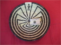 Papago Indian Hand Made Coil Basket