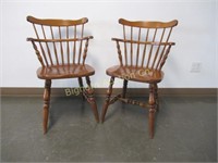 Maple Chairs, 2 piece lot