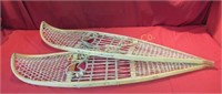 Vintage Snow Shoes Approx. 11 1/4" wide x 47" long