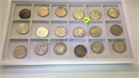 LOT OF 18 SILVER DOLLARS