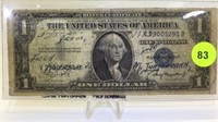 SILVER CERTIFICATE 1935A ONE DOLLAR