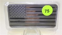 SILVER TEN TROY OUNCES FLAG 1 PC