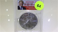 SILVER EAGLE FIRST STRIKE PCGS MS69 $1 COIN