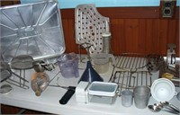 Kitchen Utensils, new & vtg items.