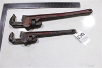 18" Rigid & 24" Toledo Pipe Wrenches