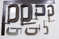 7pc C-Clamp Group