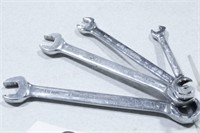 4pc Craftsman & GearWrench Flat Ratchets