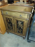 Elaborate Carved Wood Cabinet