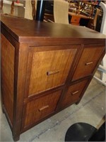 Very Nice 4 Drawer Wooden Cabinet