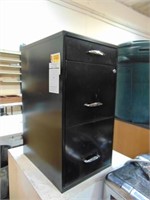 Black Metal File Cabinet