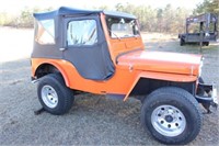 1950 Willys Jeep.