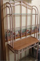 Wrought iron baker's rack