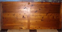 Old Knotty Pine Door