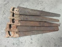 5 Old Hand Saws