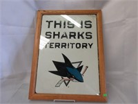 "This Is Shark Territory" Sign
