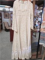Vintage Peasant Dress