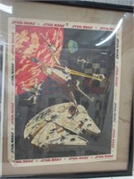 1977 Star Wars Movie Poster -Unframed