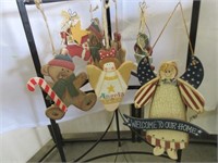 Teddy Bear & Angel Ornaments