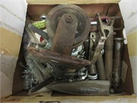 Box of Assorted Tools & Hardware, etc.
