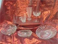 Fostoria American Glass Pieces